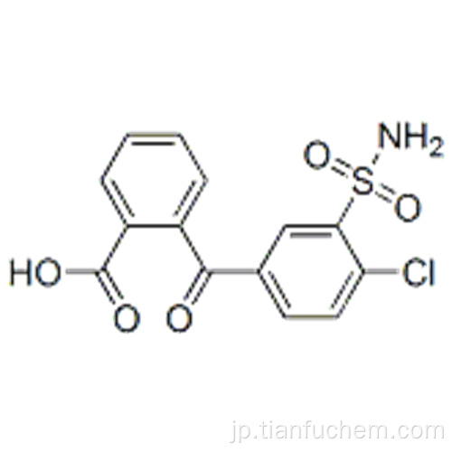 安息香酸、２− ［３−（アミノスルホニル）−４−クロロベンゾイル］  -  ＣＡＳ ５２７０−７４−６